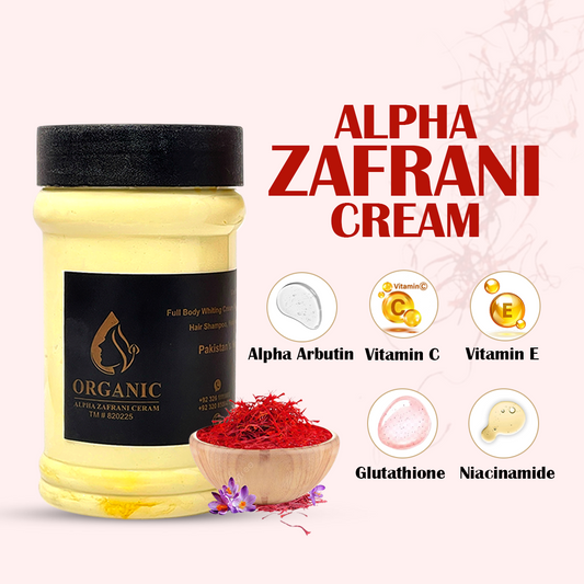ALPHA ZAFRANI CREAM ( LARGE)