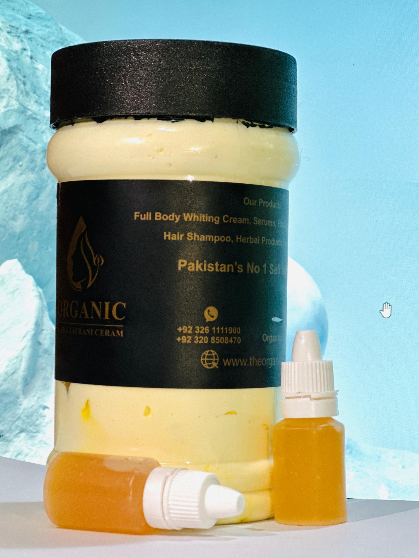 ALPHA ZAFRANI CREAM ( LARGE)