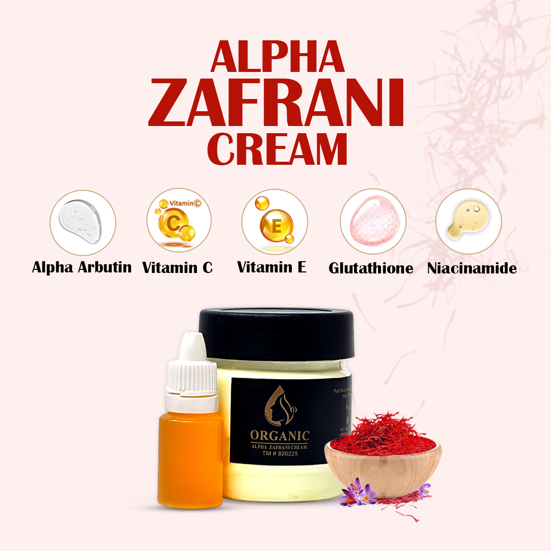 ALPHA ZAFRANI CREAM (SMALL)