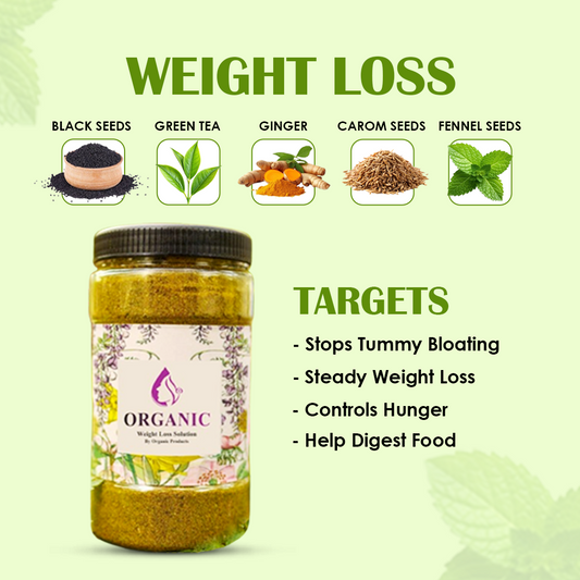 ORGANIC NATURAL WEIGHT LOSS SOLUTION