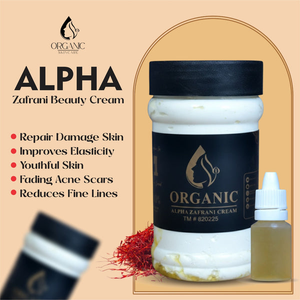 ALPHA ZAFRANI CREAM ( LARGE)